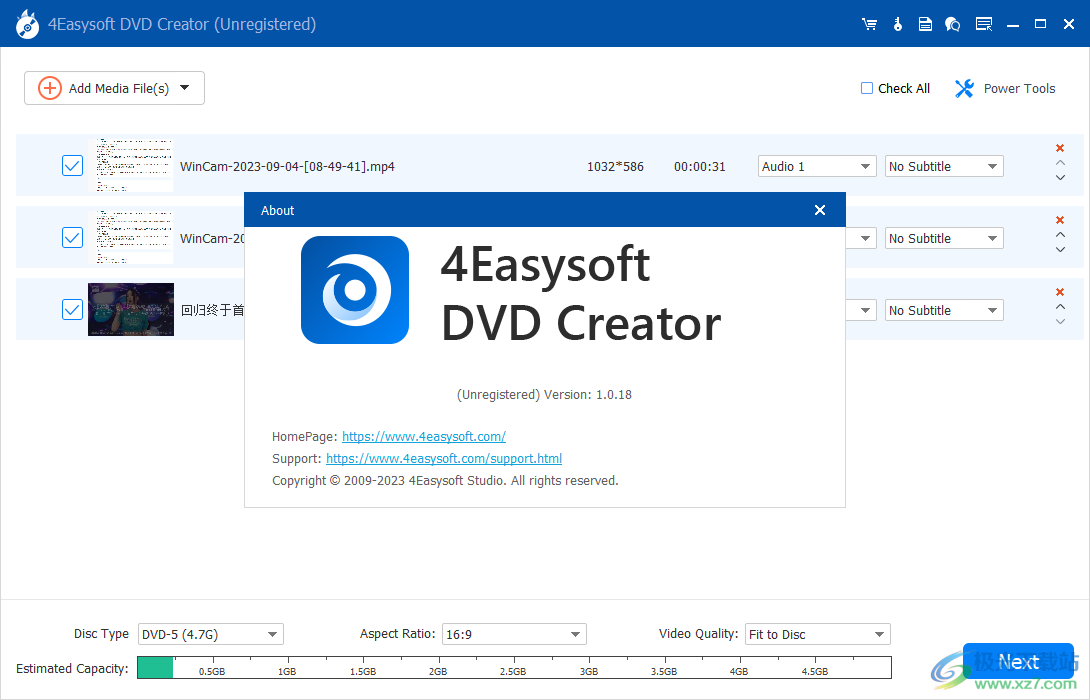 4Easysoft DVD Creator软件下载-DVD创建软件v1.0.18 官方版