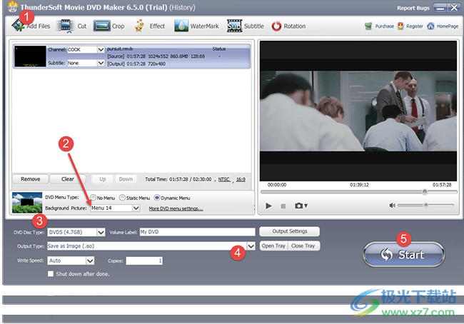ThunderSoft Movie DVD Maker(DVD制作)