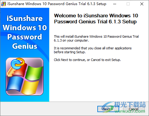 iSunshare Windows 10 Password Genius(密码删除)