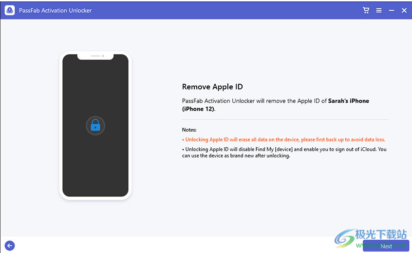 PassFab Activation Unlock破解版(移除iCloud激活锁)