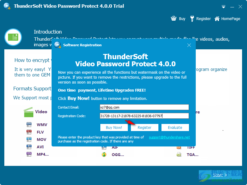 ThunderSoft Video Password Protect(视频加密)