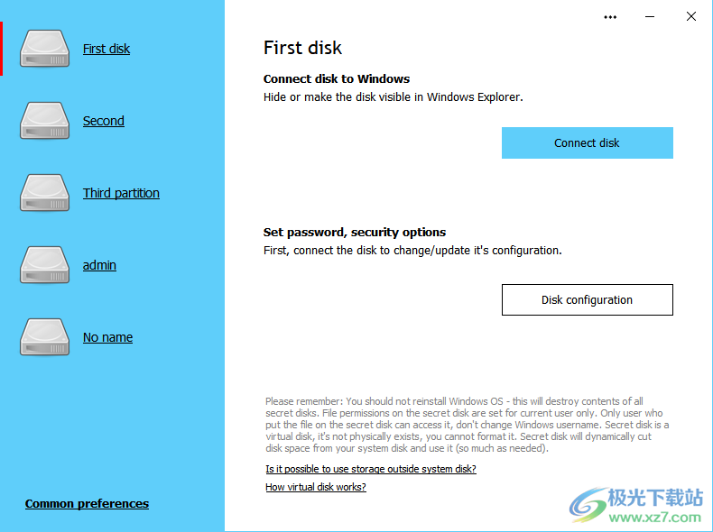 Secret Disk Professional软件下载-磁盘加密软件免费版v2022.09 官方版