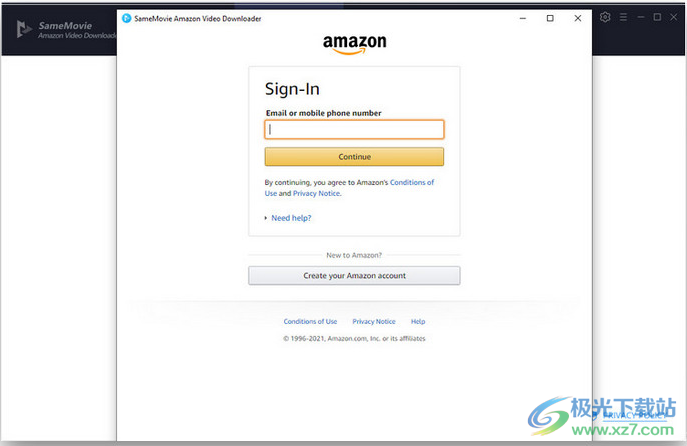SameMovie Amazon Video Downloader(视频下载器)