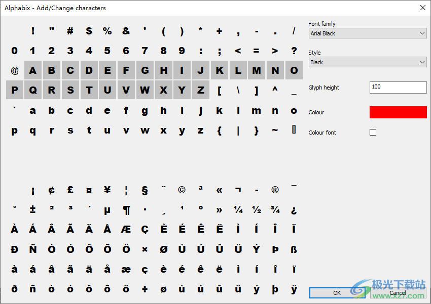 Alphabix彩色字体制作软件