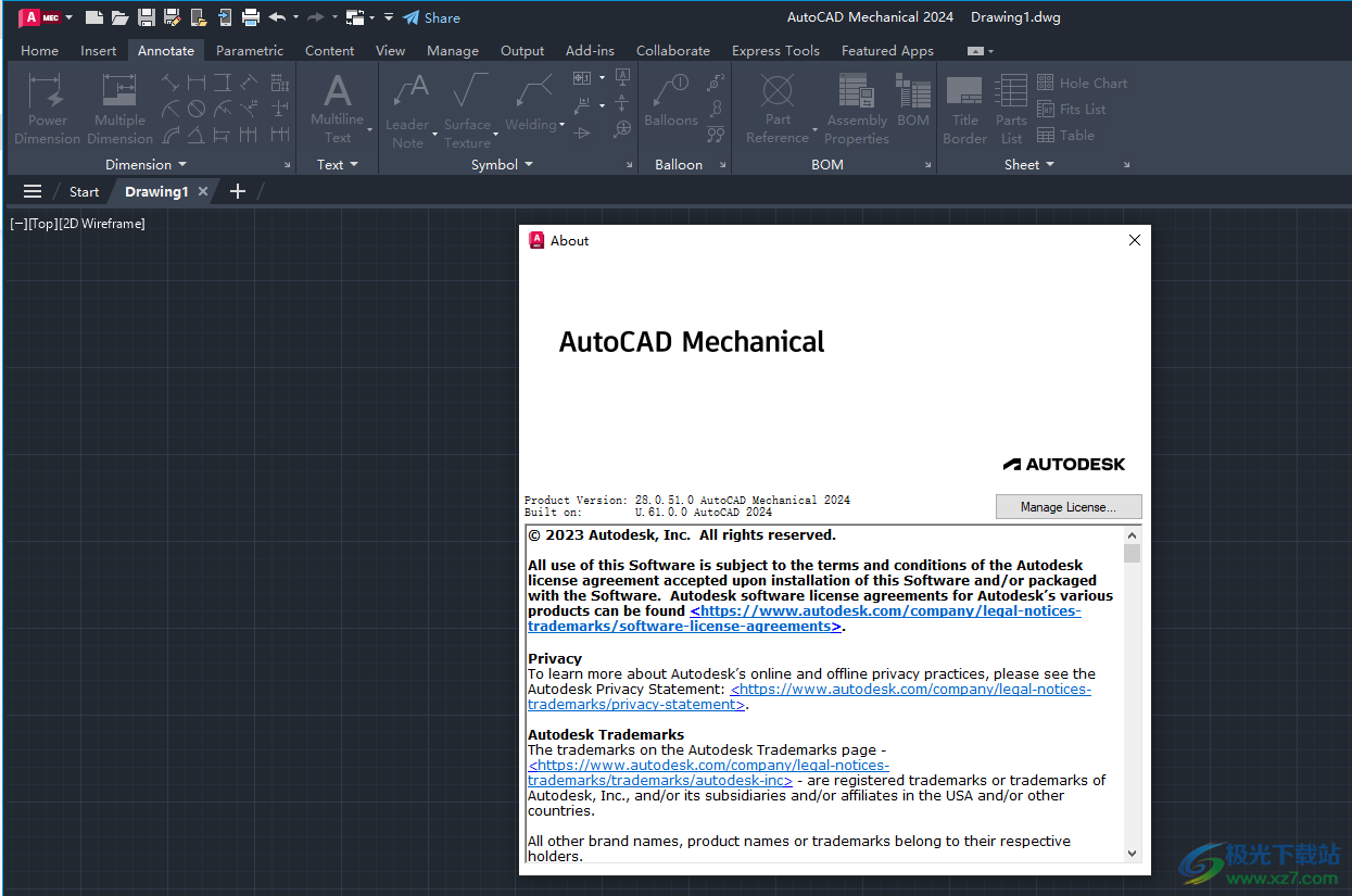 AutoCAD Mechanical 2024破解版下载-AutoCAD机械版2024v28.0.51 免费版