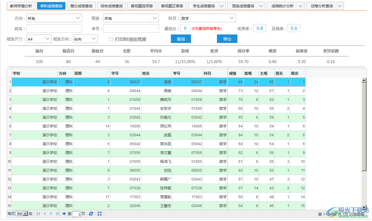 金考云阅卷系统