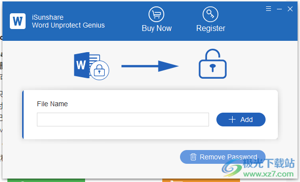 iSunshare Word Unprotect Genius(Word密码修复工具)