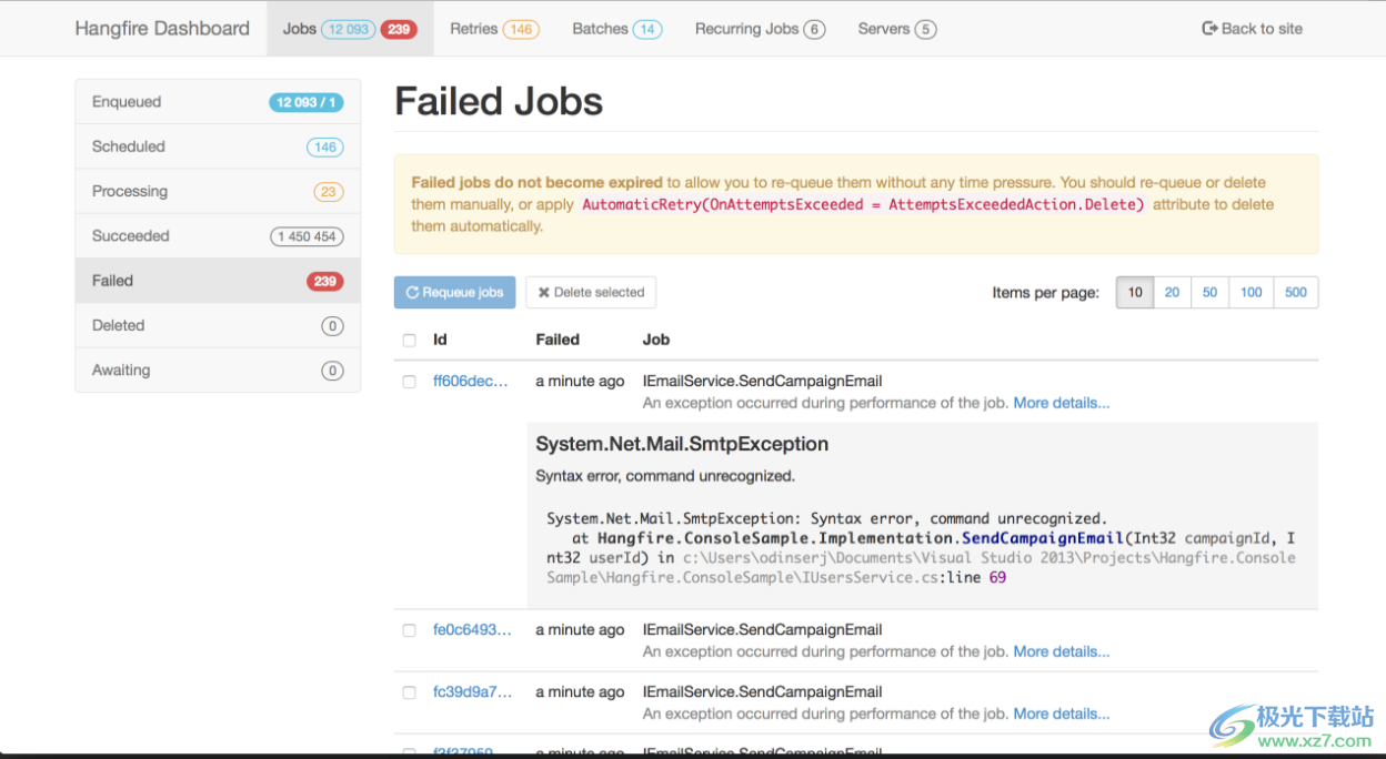 Hangfire下载-Hangfire后台进程开源框架v1.7.31 官方版
