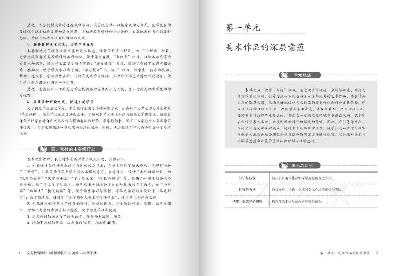 人教版八下美术教案