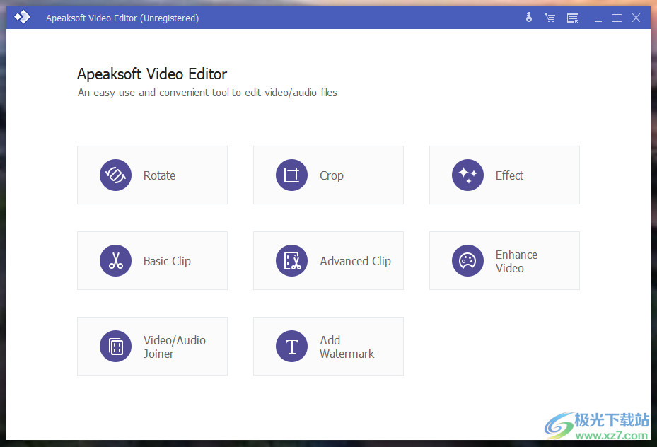 Apeaksoft Video Editor(视频编辑器)