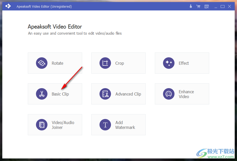 Apeaksoft Video Editor(视频编辑器)