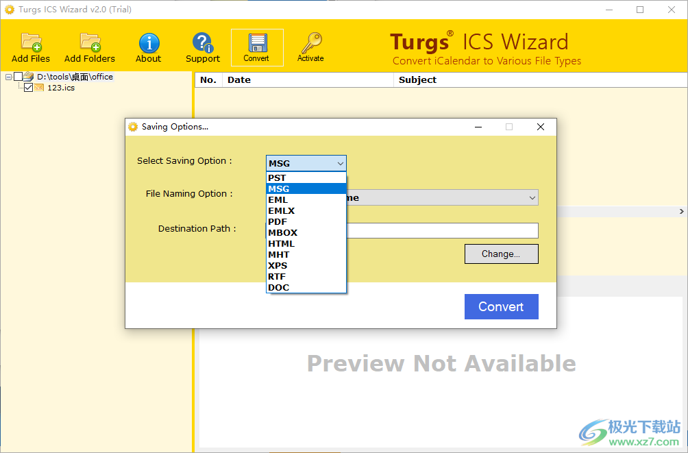 Turgs ICS Wizard软件下载-ICS文件转换工具v2.0.0 官方版