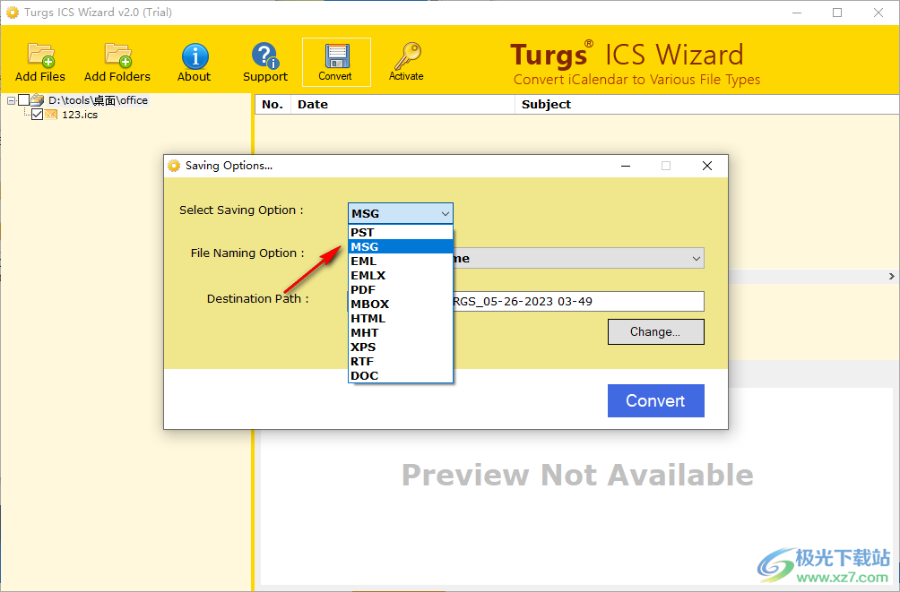 Turgs ICS Wizard(ICS文件转换工具)
