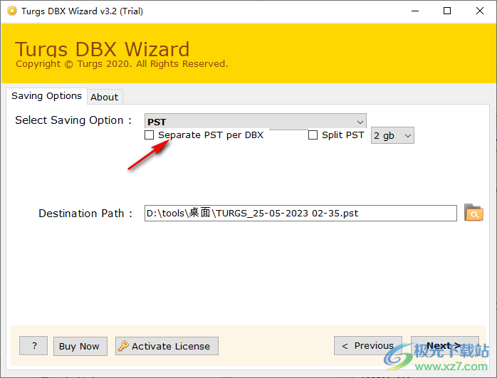 Turgs DBX Wizard(DBX文件转换工具)