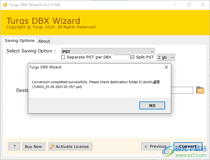 Turgs DBX Wizard(DBX文件转换工具)