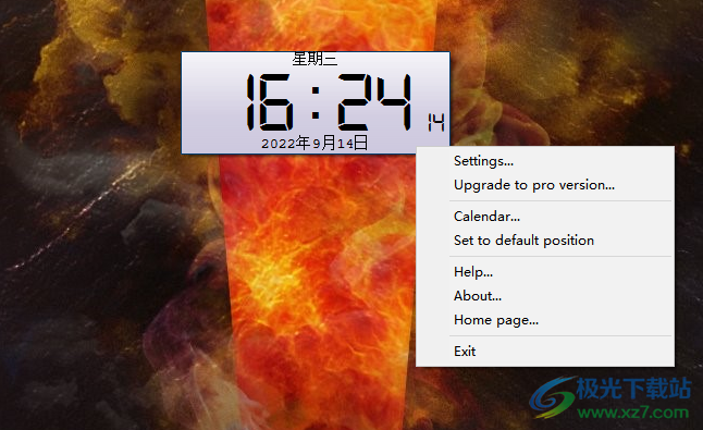 Alarm Clock-7软件下载-桌面时钟闹钟软件v5.0 官方版