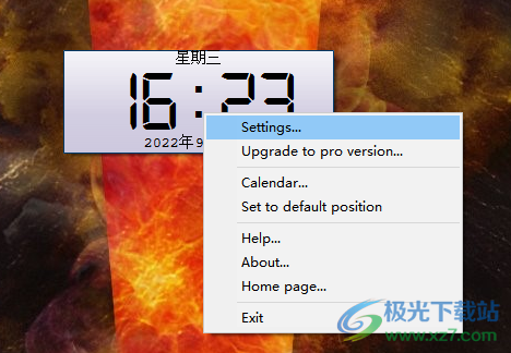 Alarm Clock-7(桌面时钟)