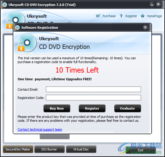 UkeySoft CD/DVD Encryption(CD/DVD刻录加密软件)