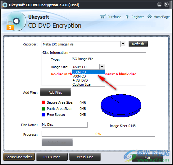 UkeySoft CD/DVD Encryption(CD/DVD刻录加密软件)