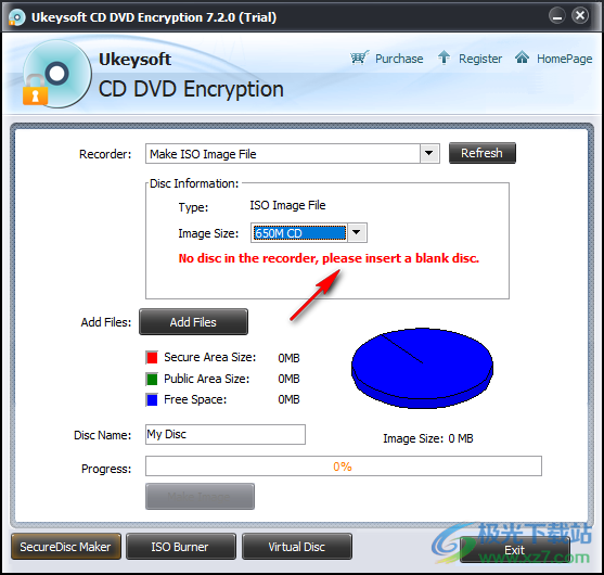 UkeySoft CD/DVD Encryption(CD/DVD刻录加密软件)