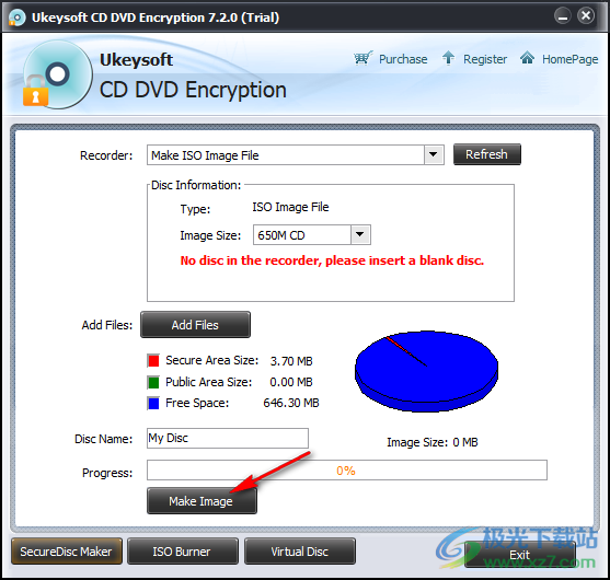 UkeySoft CD/DVD Encryption(CD/DVD刻录加密软件)