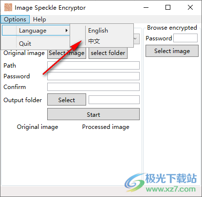 图像散斑加密器(可逆打码)