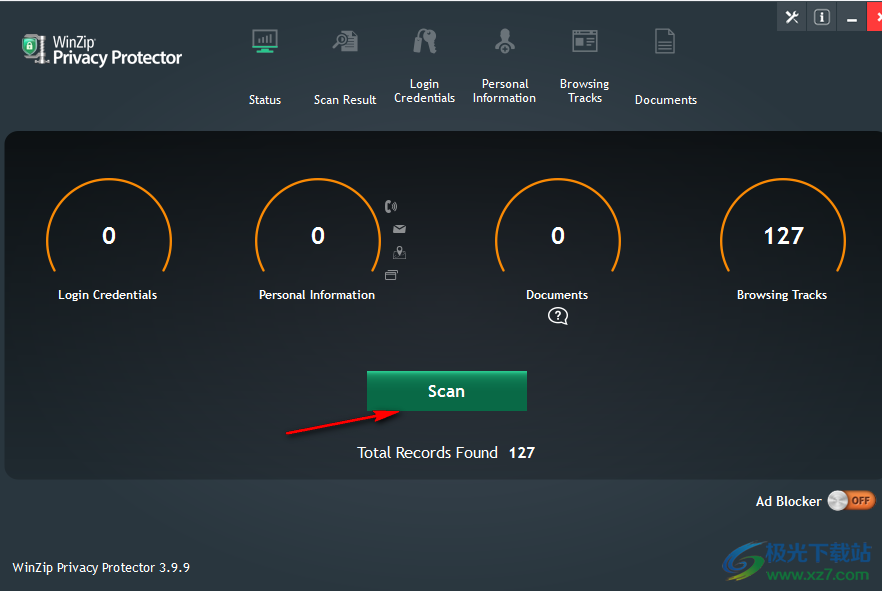 WinZip Privacy Protector破解版(隐私清理软件)