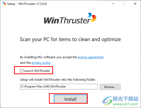 Winthruster Pro破解版(注册表清理工具)