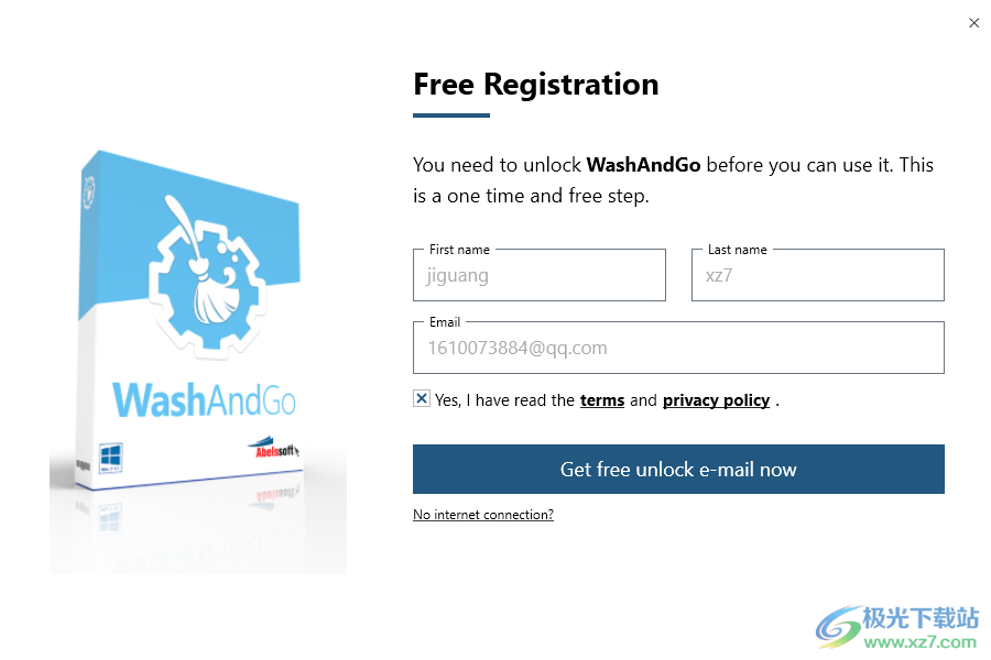 垃圾文件清理工具(Abelssoft WashAndGo)