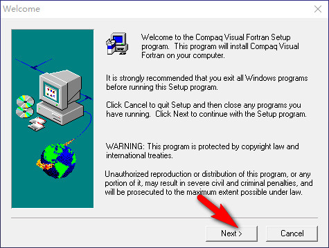 Compaq Visual Fortran 6.6安装教程