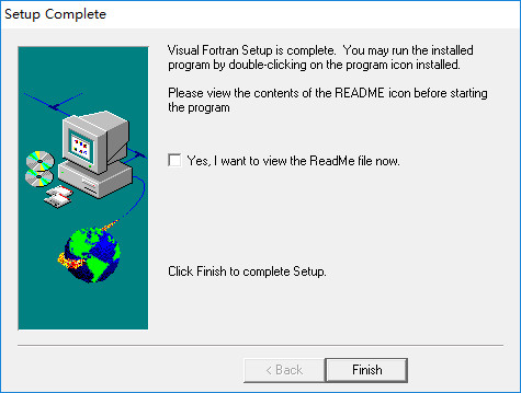 Compaq Visual Fortran 6.6安装教程