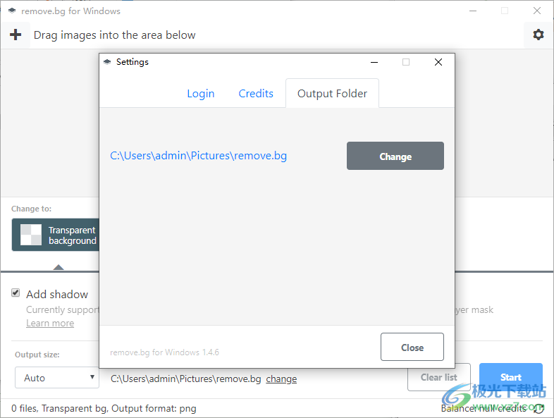 一键智能抠图(removebg)