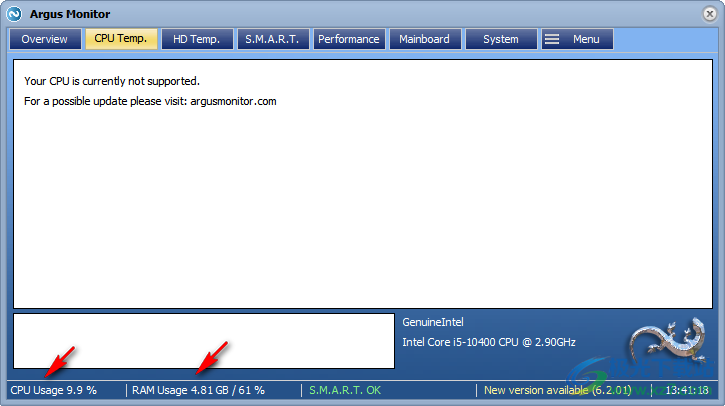 argus monitor破解版(硬件温度检测软件)