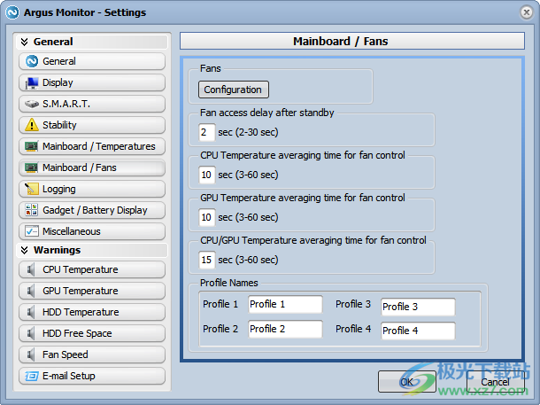 argus monitor破解版(硬件温度检测软件)