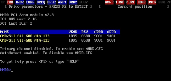 坏道专修mhdd工具下载-坏道专修mhdd最新版v4.6 硬盘版