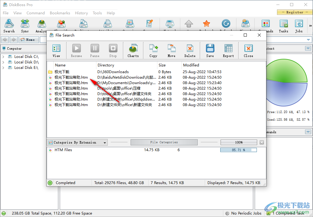 DiskBoss Pro(磁盘文件分析管理软件)