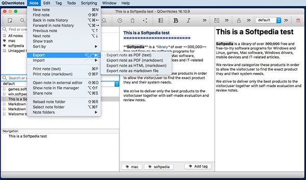 qownnotes苹果版下载-qownnotes mac版v20.8.10 iphone版