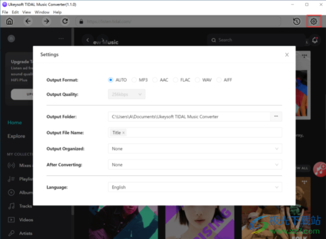 UkeySoft Tidal Music Converter(Tidal网站音乐下载器)