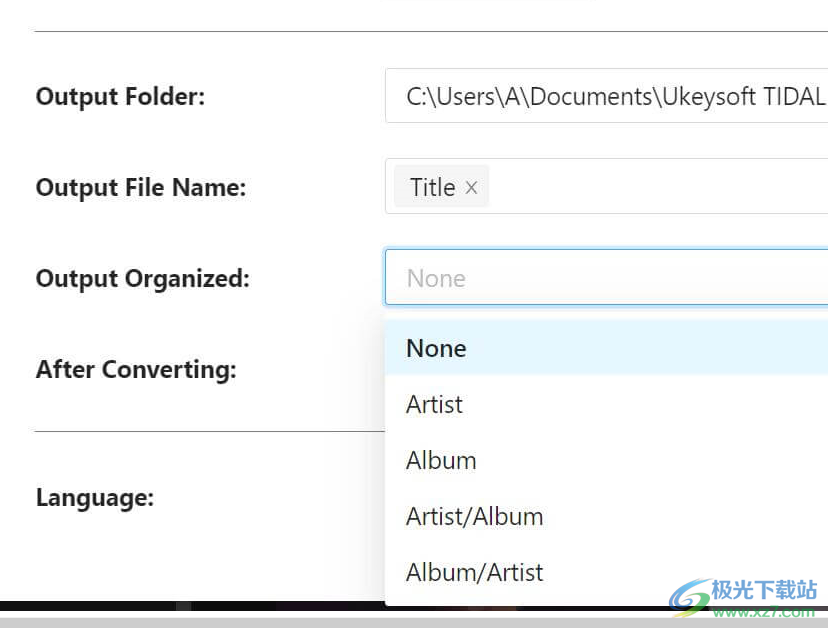 UkeySoft Tidal Music Converter(Tidal网站音乐下载器)