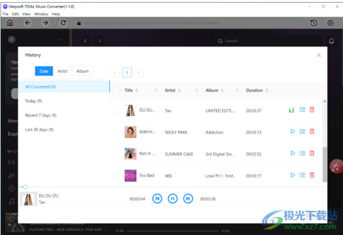 UkeySoft Tidal Music Converter(Tidal网站音乐下载器)