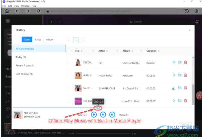 UkeySoft Tidal Music Converter(Tidal网站音乐下载器)