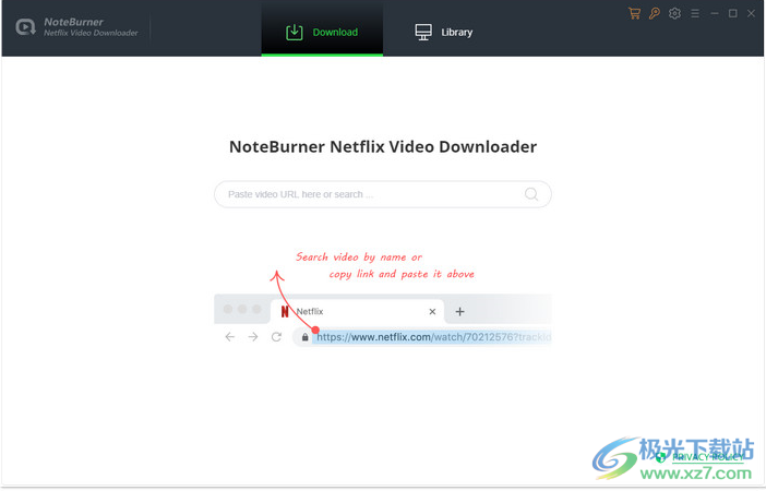 NoteBurner Netflix Video Downloader(视频下载工具)