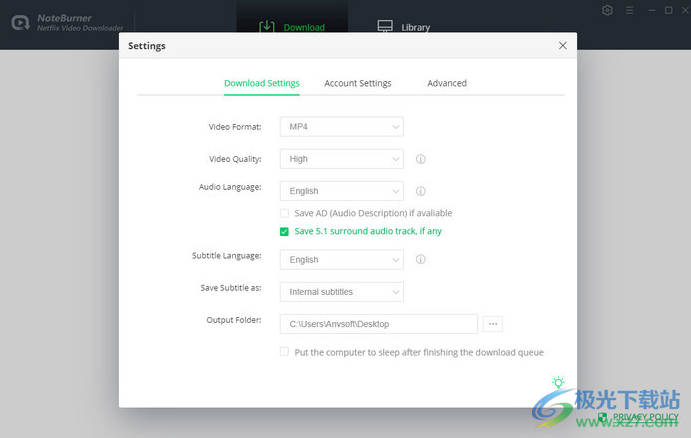 NoteBurner Netflix Video Downloader(视频下载工具)