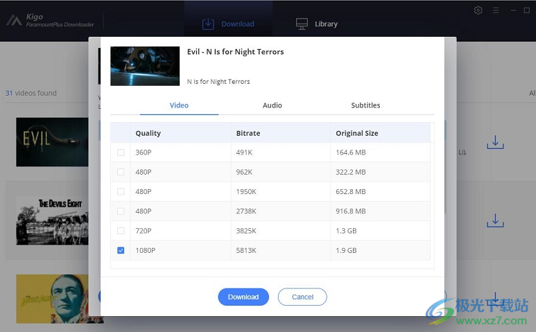 Kigo Paramountplus Video Downloader(视频下载工具)
