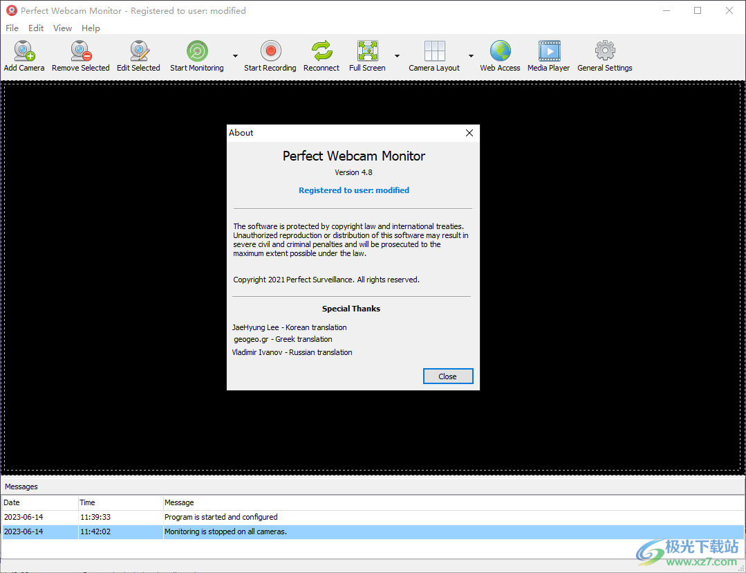 Perfect Webcam Monitor破解版-远程视频监控软件v4.8 免费版下载
