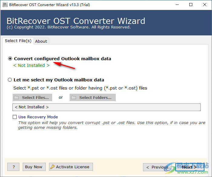 BitRecover OST Converter Wizard(邮件转换)