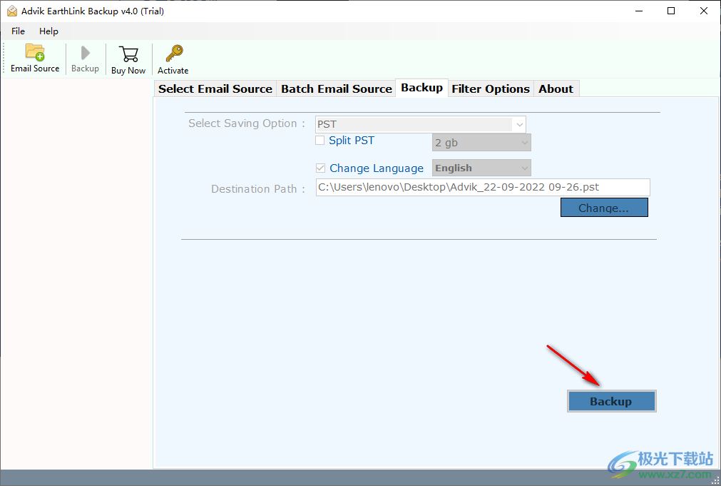 Advik Earthlink Backup(邮件备份软件)