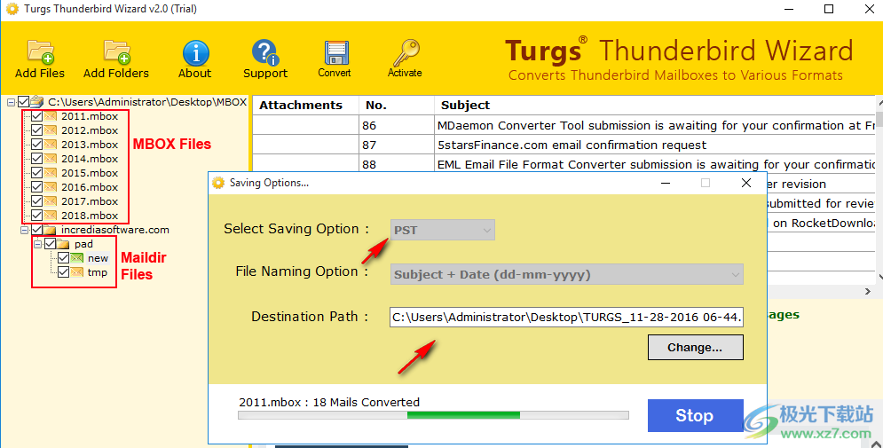 Turgs Thunderbird Wizard(Thunderbird转换工具)