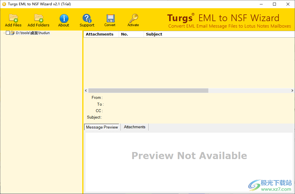 Turgs EML to NSF Wizard软件下载-eml转换器v2.1.0 官方版