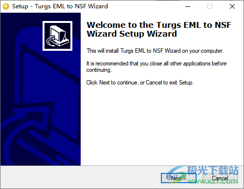 Turgs EML to NSF Wizard(EML到NSF转换工具)